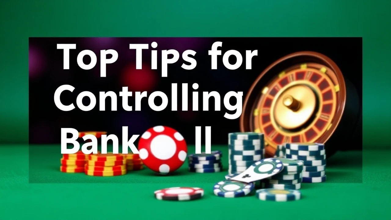 Top Tips for Controlling Your Bankroll at the Casino