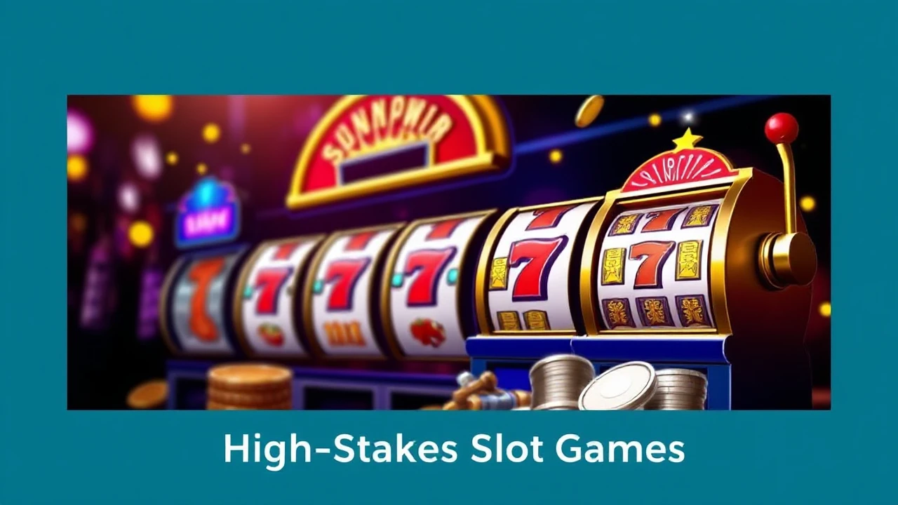 Embracing the Thrill of High-Stakes Slot Games