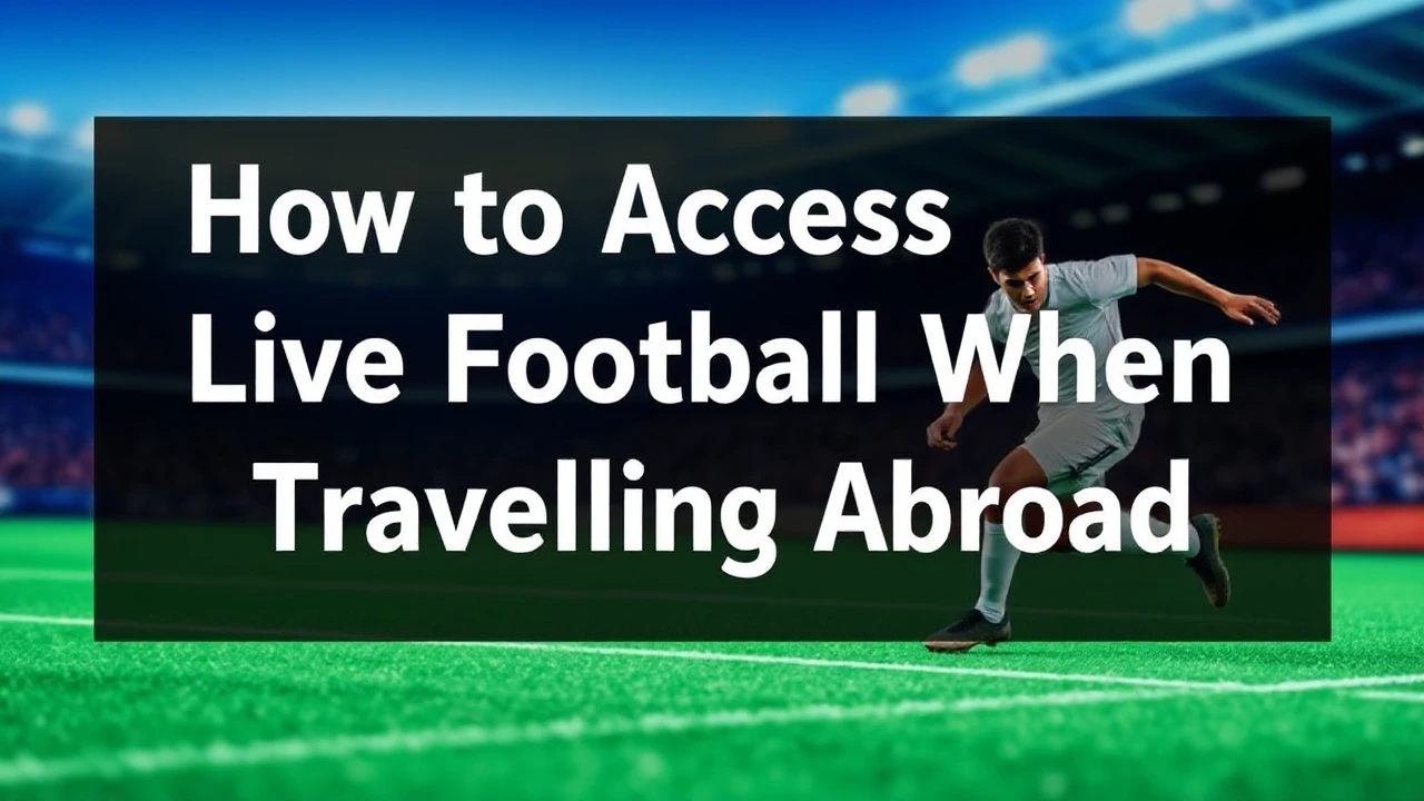 How to Access Live Football When Travelling Abroad