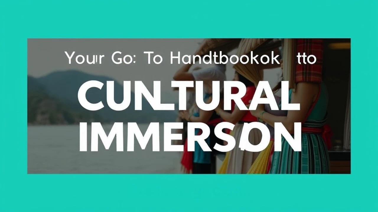 Your Go-To Handbook to Cultural Immersion: Embracing Local Traditions While Traveling