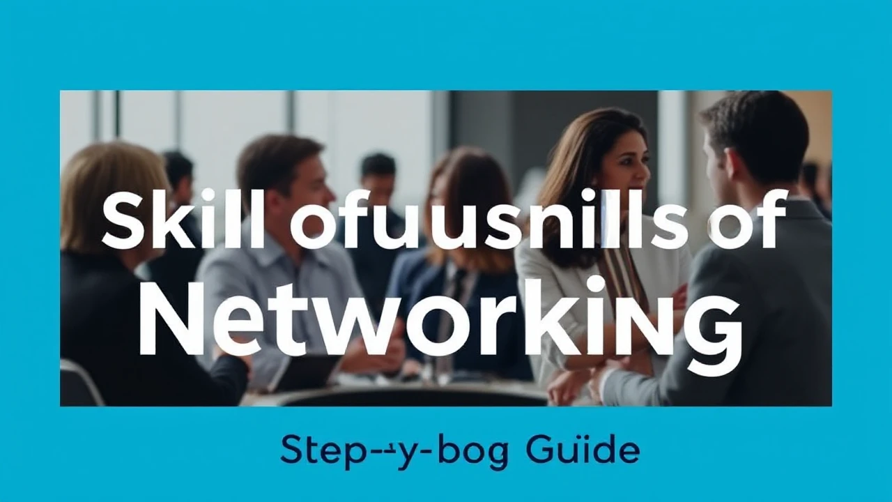 Perfecting the Skill of Business Networking: A Step-by-Step Guide