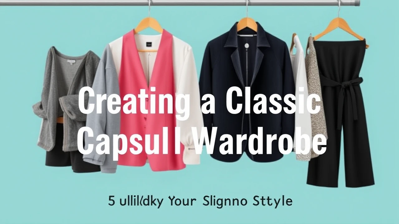 A Comprehensive Manual to Creating a Classic Capsule Wardrobe