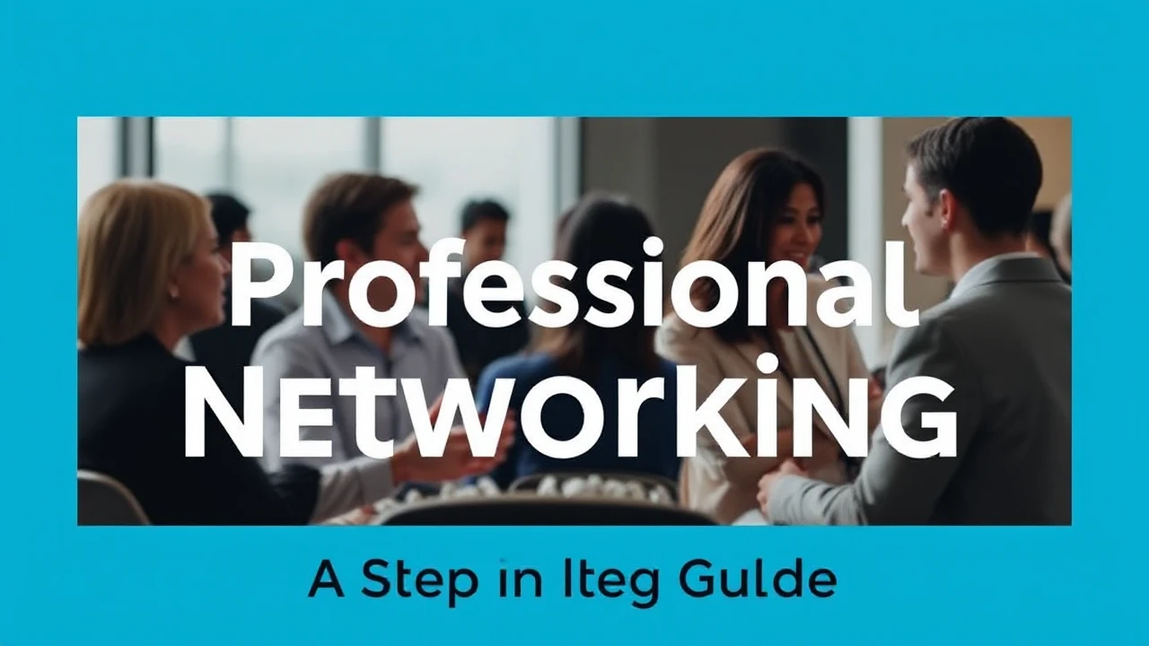 Mastering the Skill of Professional Networking: A Step-by-Step Guide