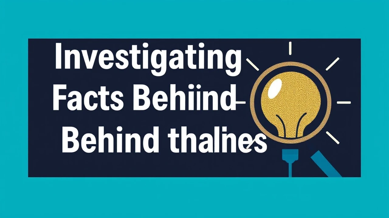 Investigating the Facts Behind the Headlines: Exploring the Stories That Truly Matter