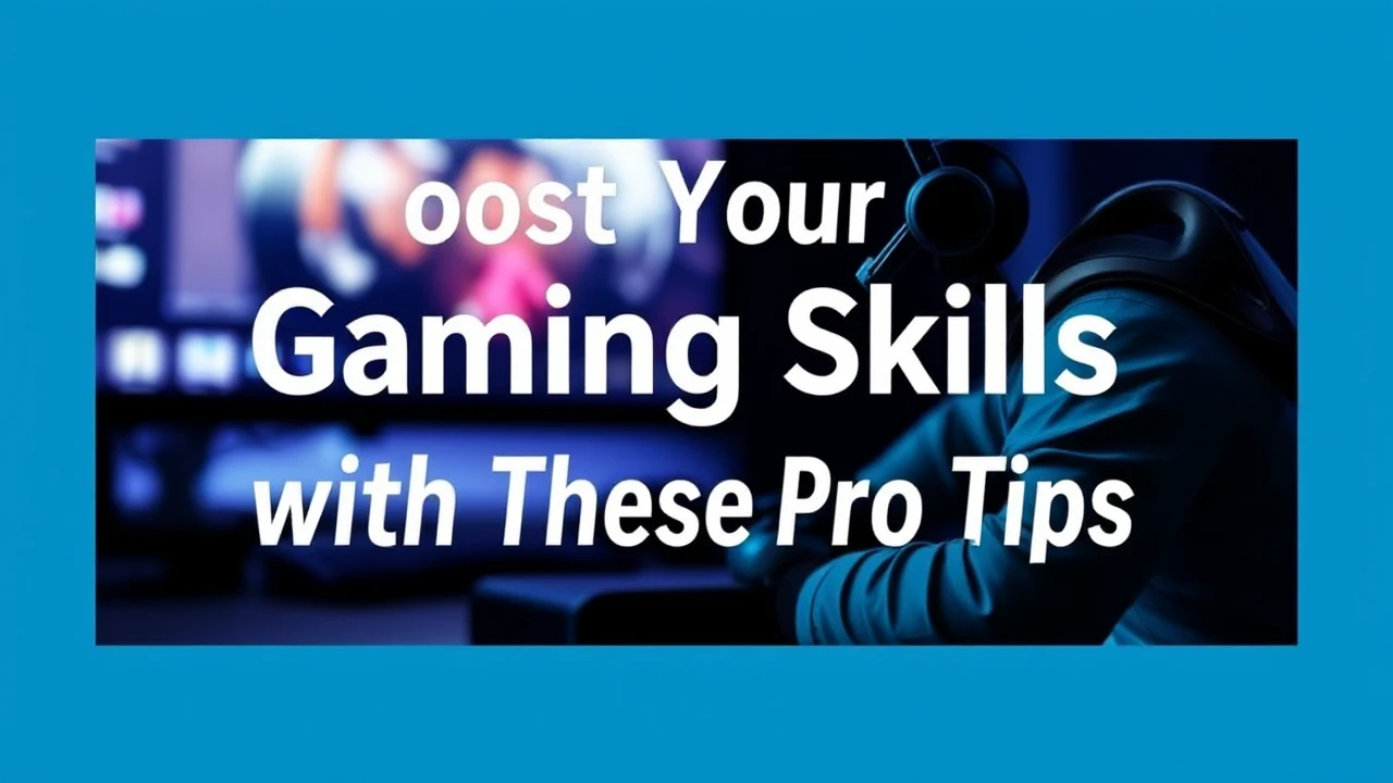 Boost Your Gaming Skills with These Pro Tips