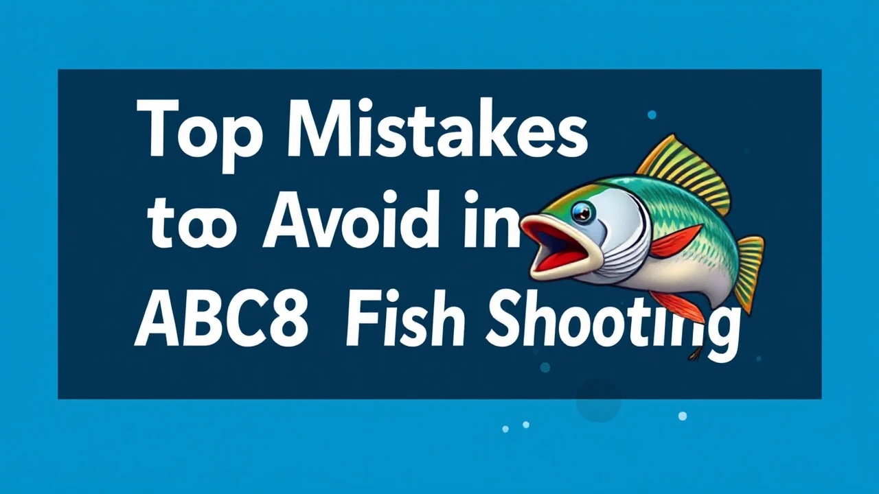 Top Mistakes to Avoid in ABC8 Fish Shooting