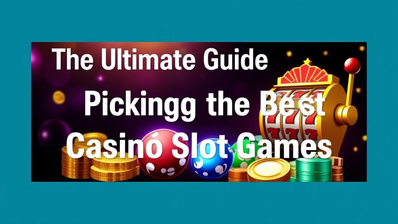 The Ultimate Guide to Picking the Best Casino Slot Games
