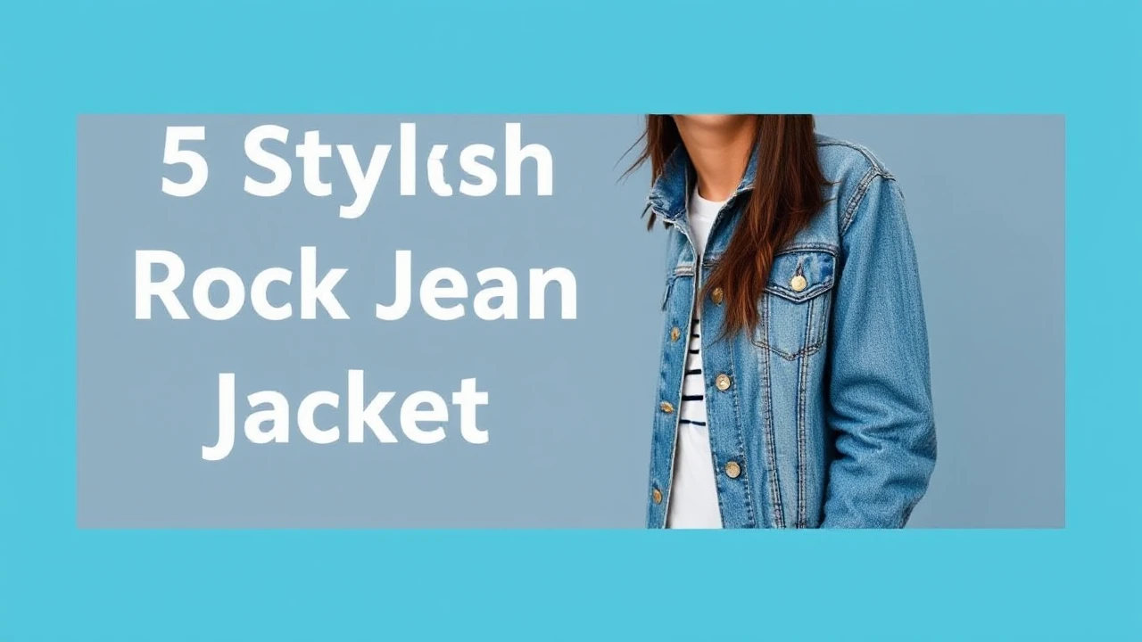 5 Stylish Ideas to Rock Jean Jackets This Season: Expert Advice