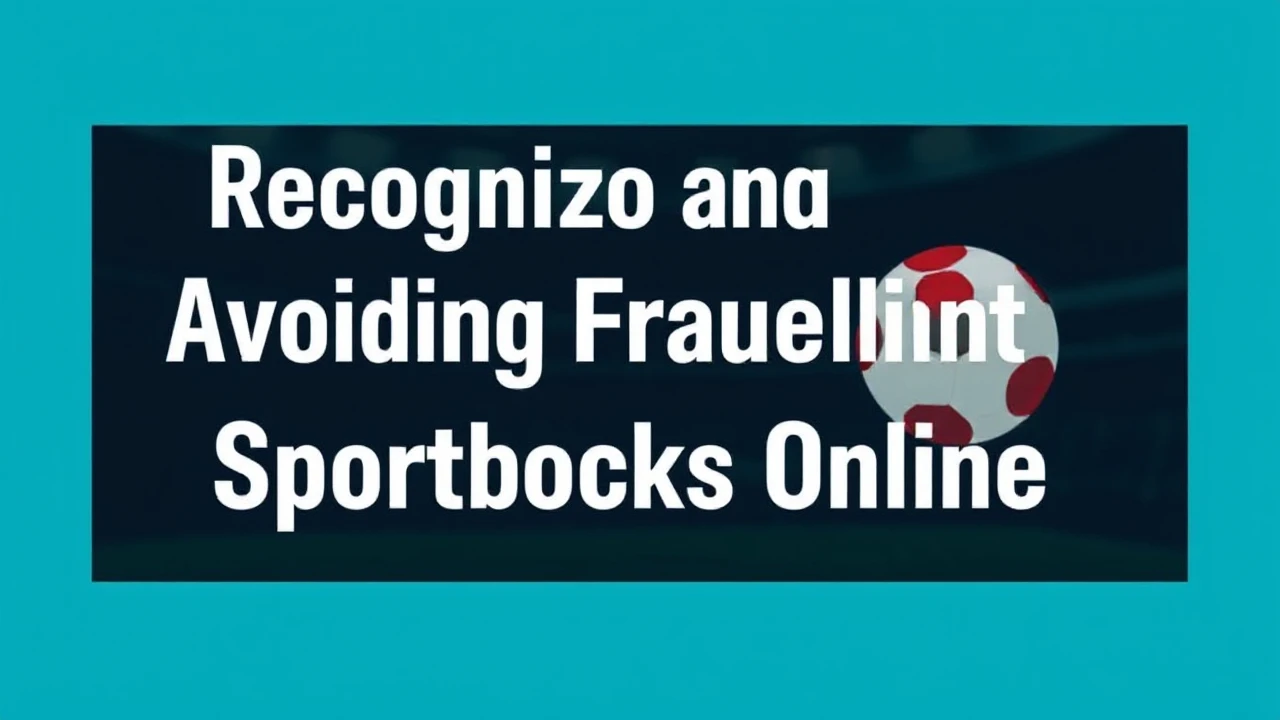 Recognizing and Avoiding Fraudulent Sportsbooks Online