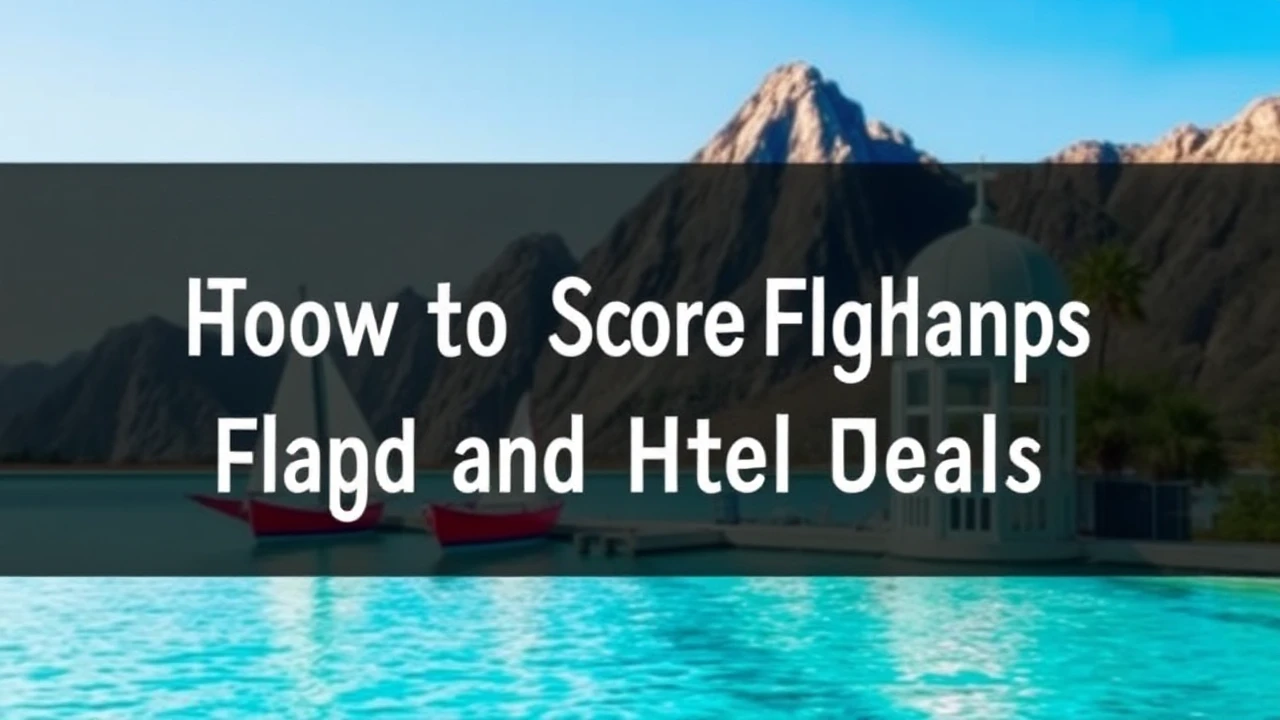 Travel Secrets: How to Score Cheap Flights and Hotel Deals