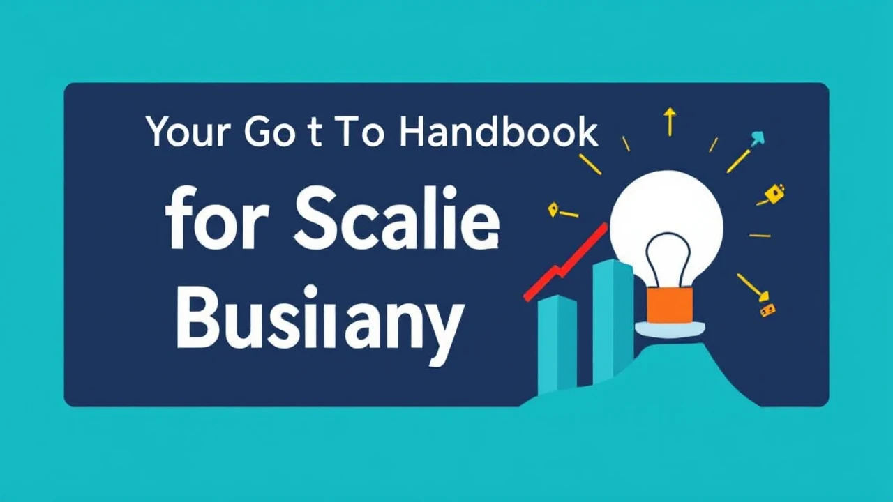 Your Go-To Handbook for Scaling Your Company Effectively