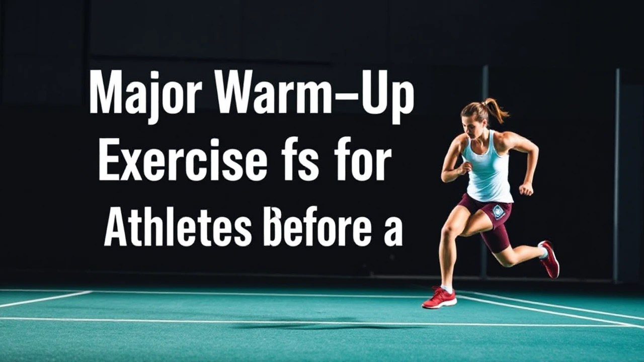 Major Warm-Up Exercises for Athletes Before a Workout