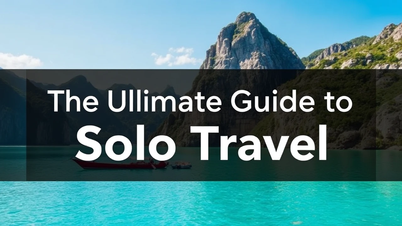 The Ultimate Guide to Solo Travel: Expert Tips for Embarking on the World Alone