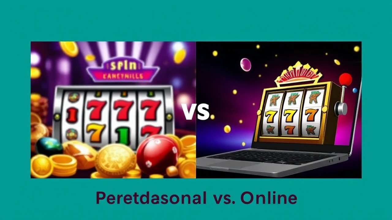 Perbedaan Slot Kasino: Konvensional vs Online