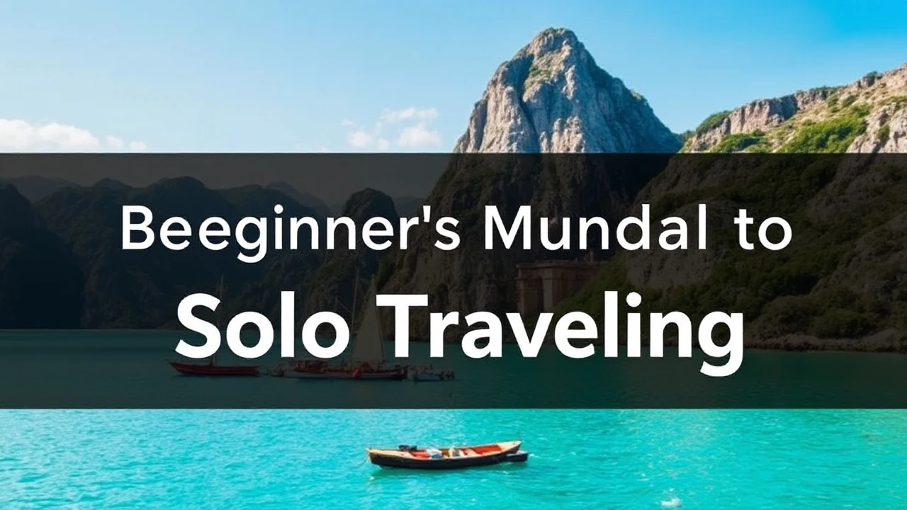 A Comprehensive Beginner's Manual to Solo Traveling