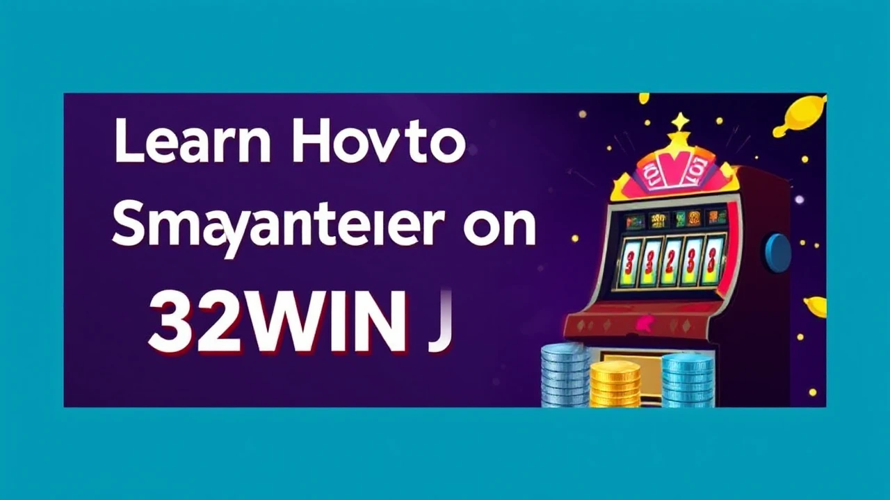 Learn How to Play Smarter on 32WIN Jackpots