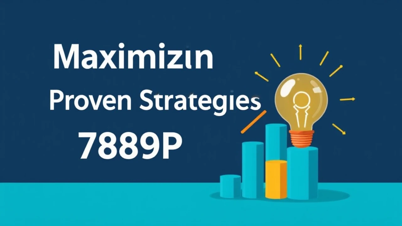 Maximizing ROI: Proven Strategies for 789P Success