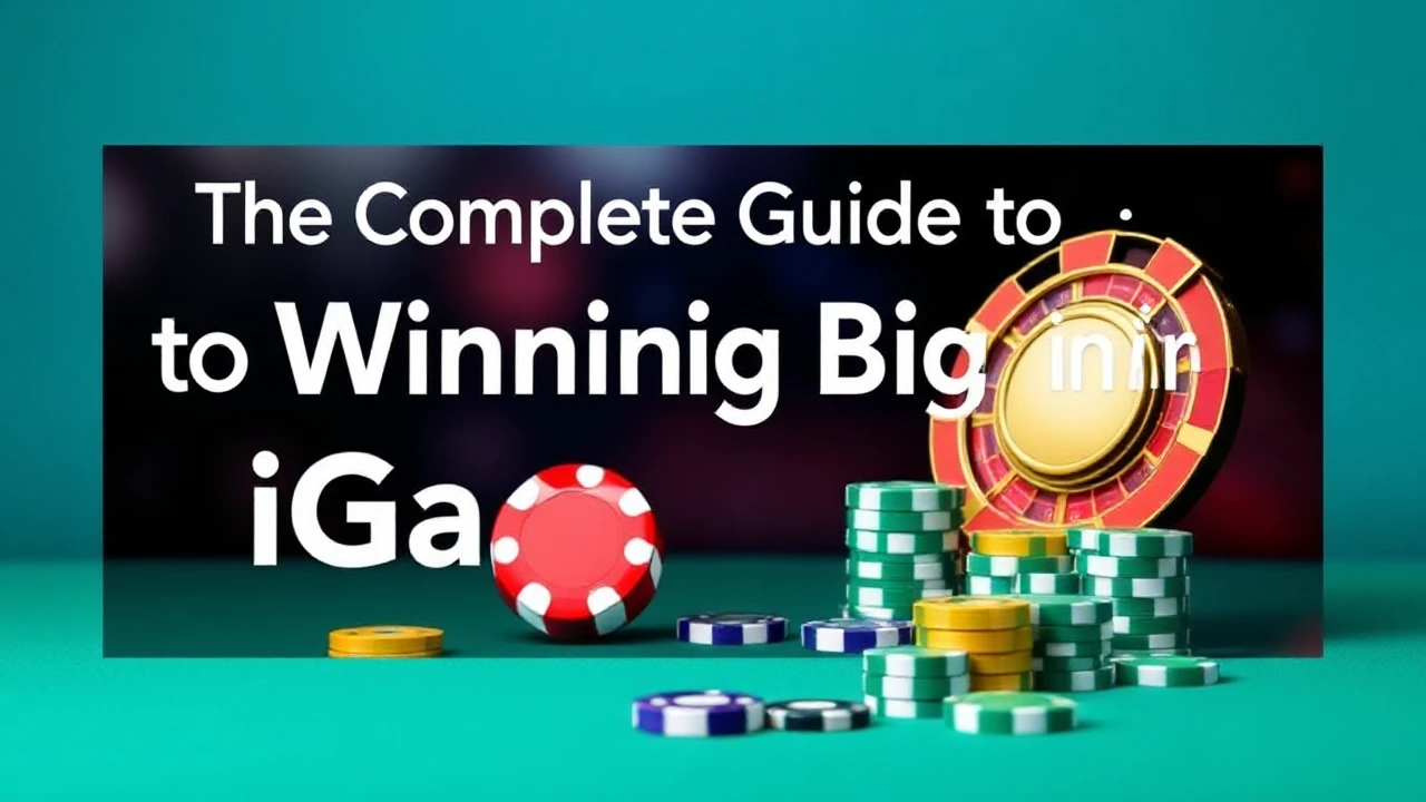 The Complete Guide to Winning Big in iGaming