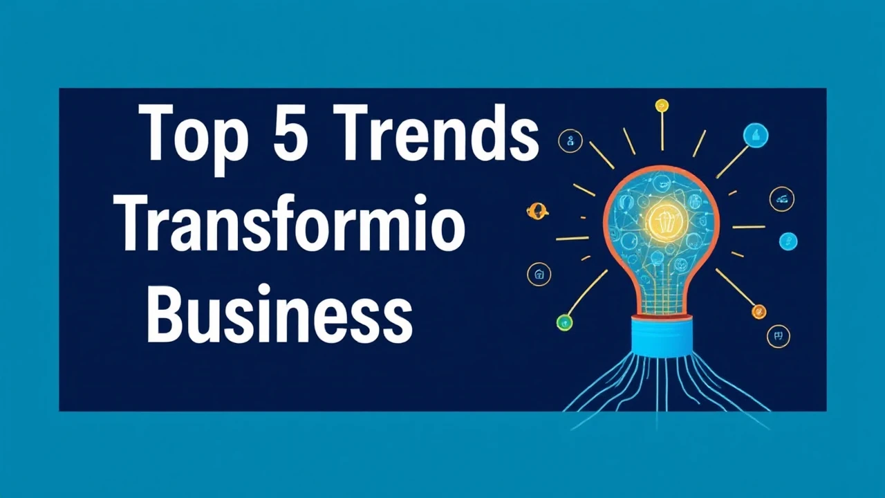 Exploring the Top 5 Trends Transforming the Future of Business Innovation
