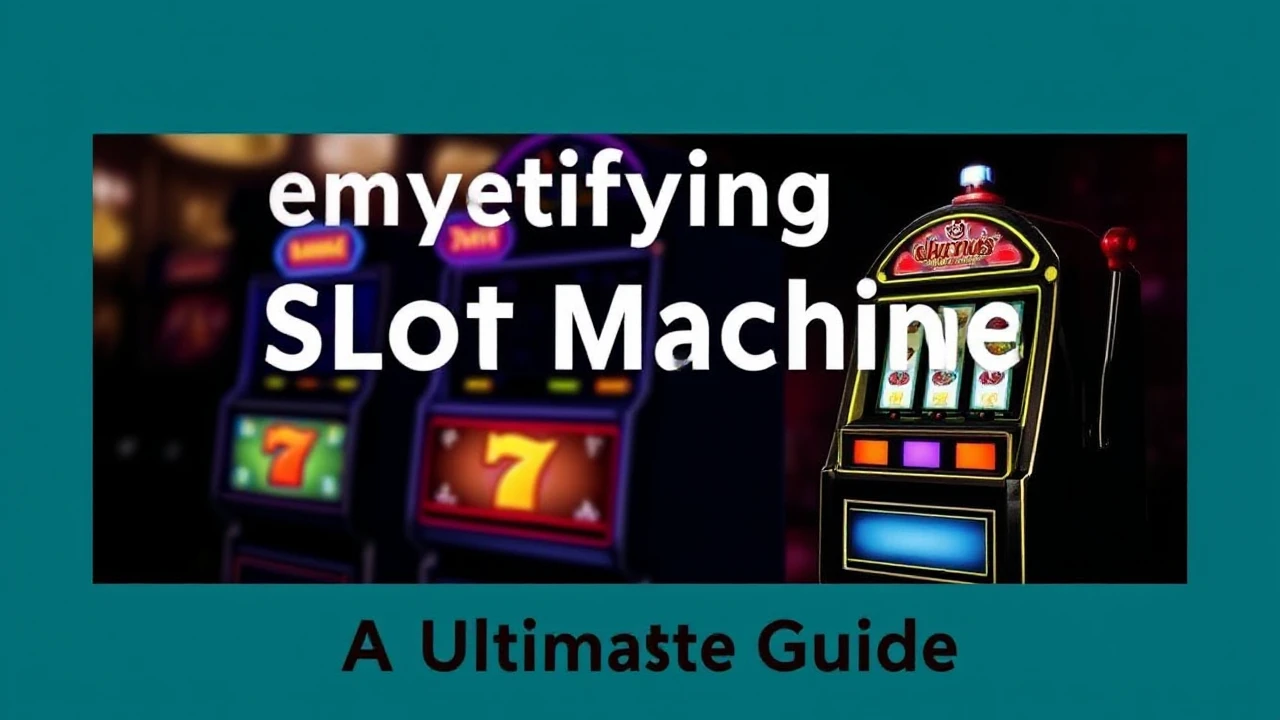 Demystifying Slot Machine Return to Player (RTP): A Ultimate Guide