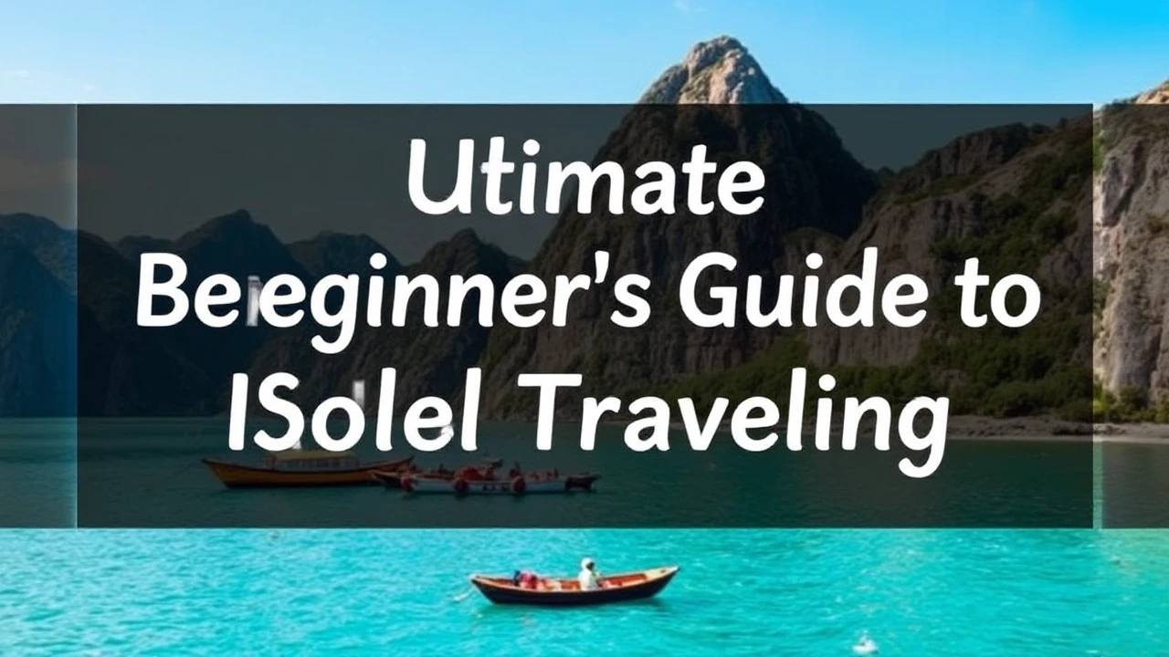 The Ultimate Beginner's Guide to Independent Traveling