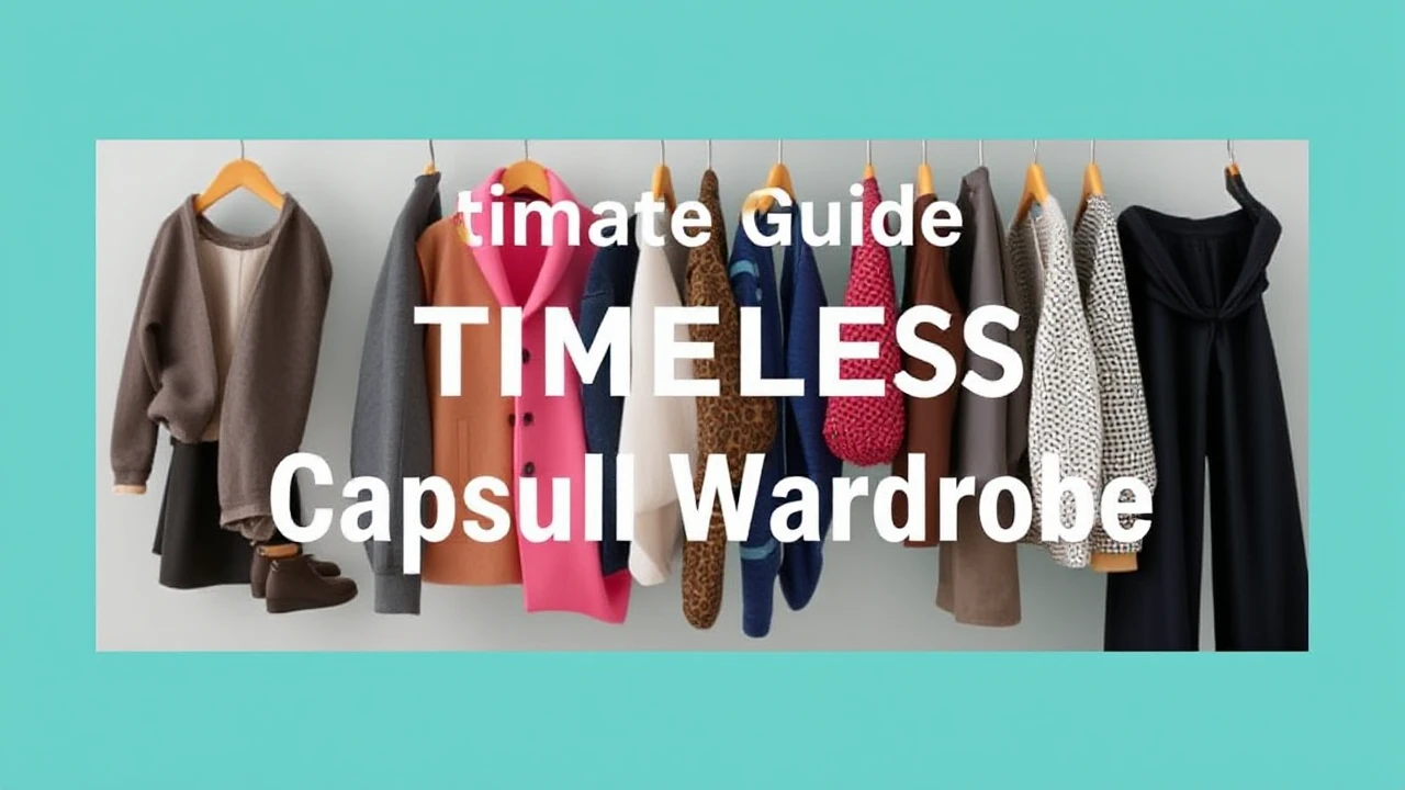 The Ultimate Guide to Creating a Timeless Capsule Wardrobe
