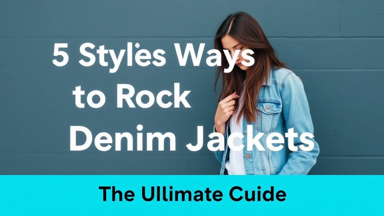 5 Stylish Ways to Rock Denim Jackets During the Current Season: Your Ultimate Guide