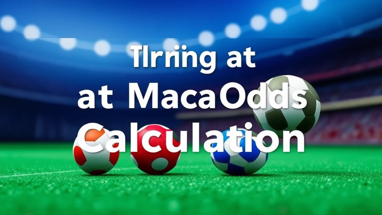 Exploring at Toto Macau Odds Calculation: In-Depth Breakdown