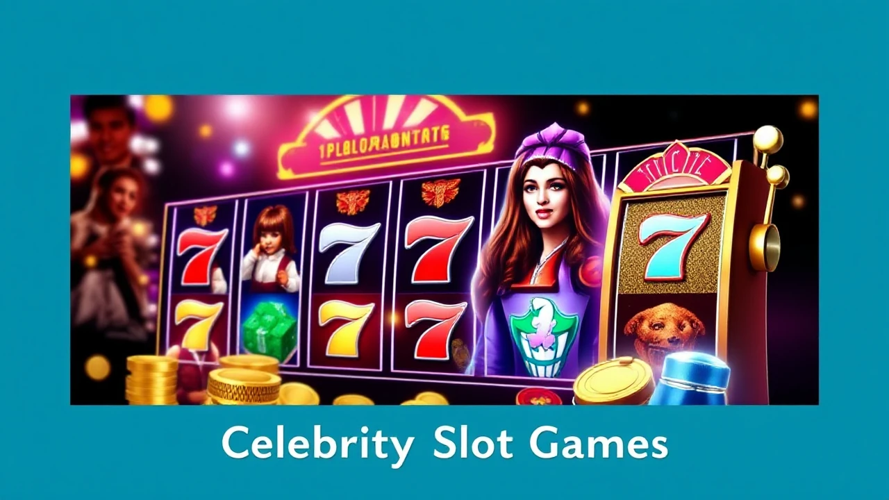 The Allure of Celebrity Themed Casino Slot Games