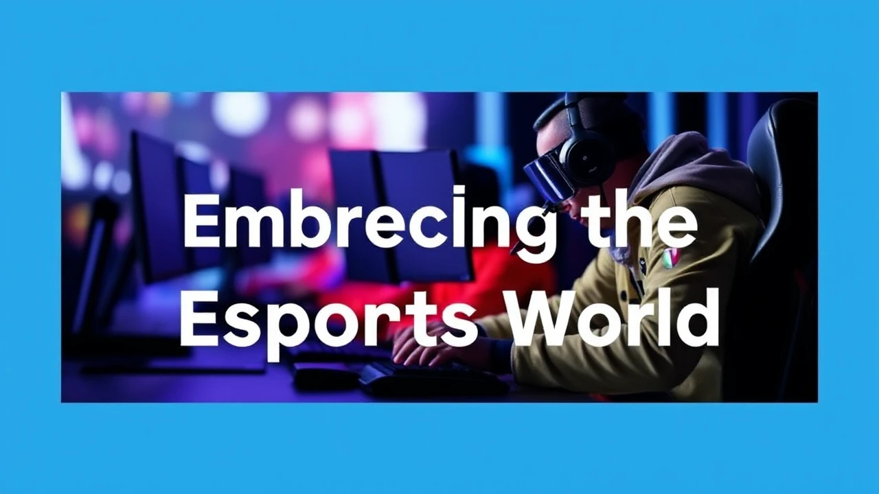 From Casual to Competitive: Embracing the Esports World: A Guide for Gamers
