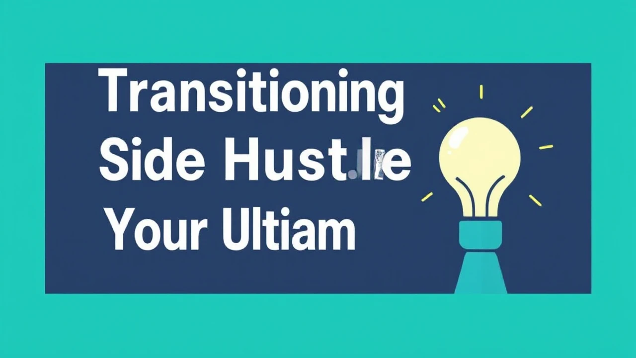Transitioning Your Side Hustle into Your Ultimate Career