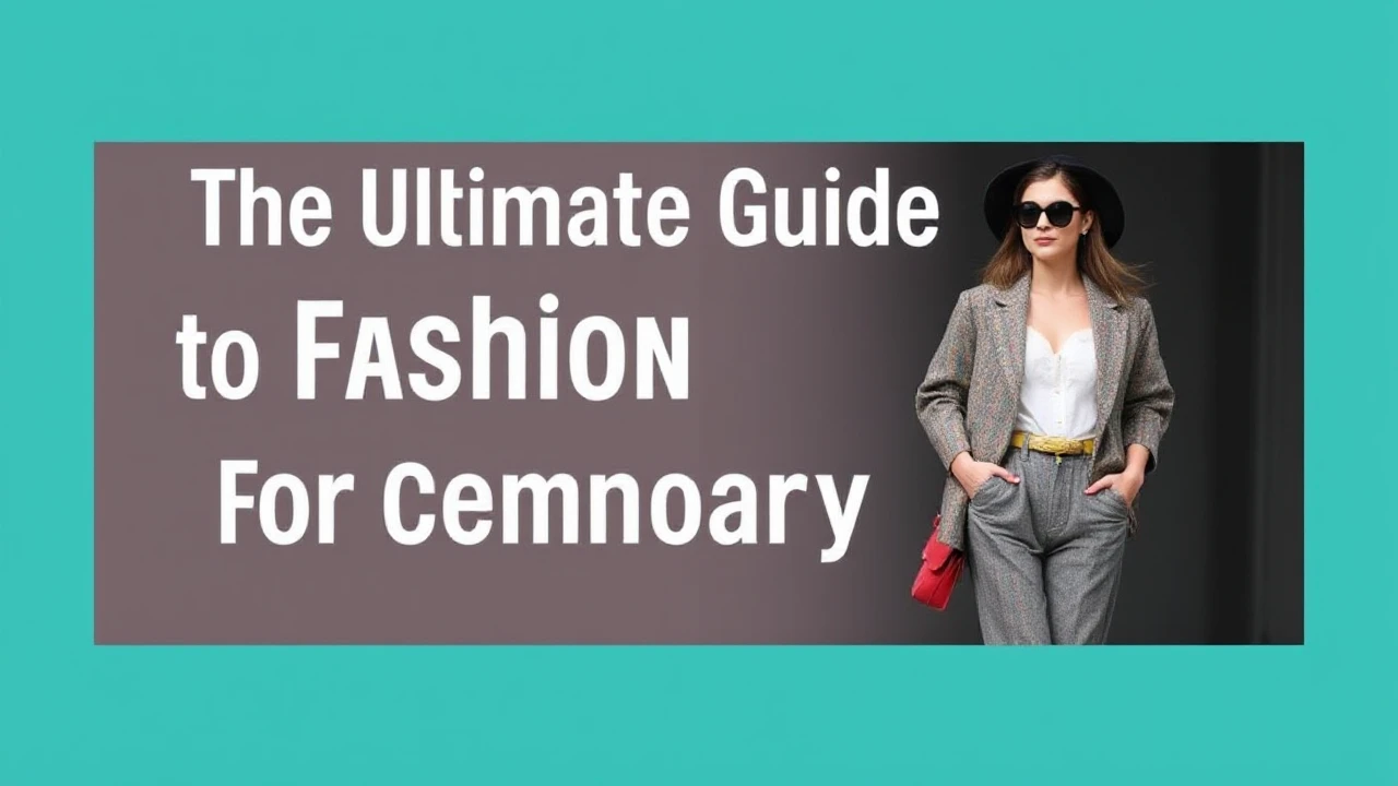 The Ultimate Guide to Fashion Trends for Contemporary Females