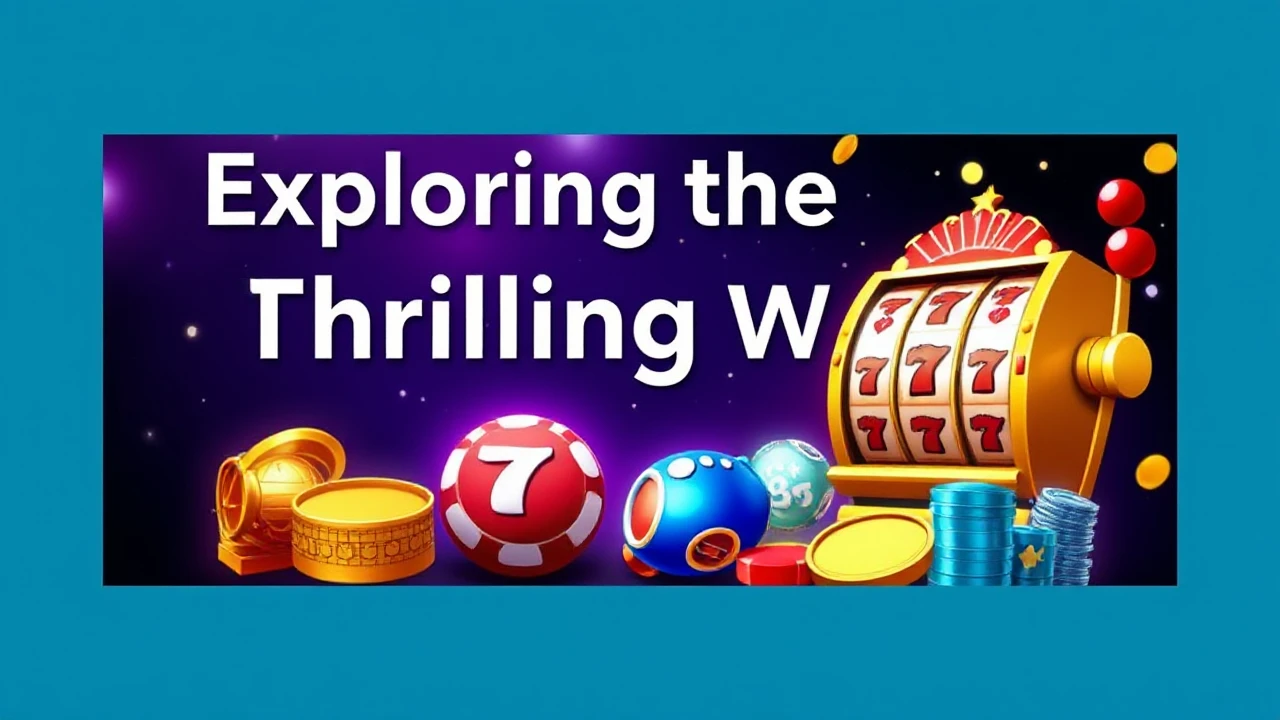 Exploring the Thrilling World of Online Slots