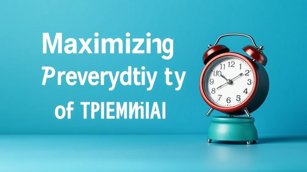 Maximizing Productivity: 7 Everyday Habits of Triumphant People