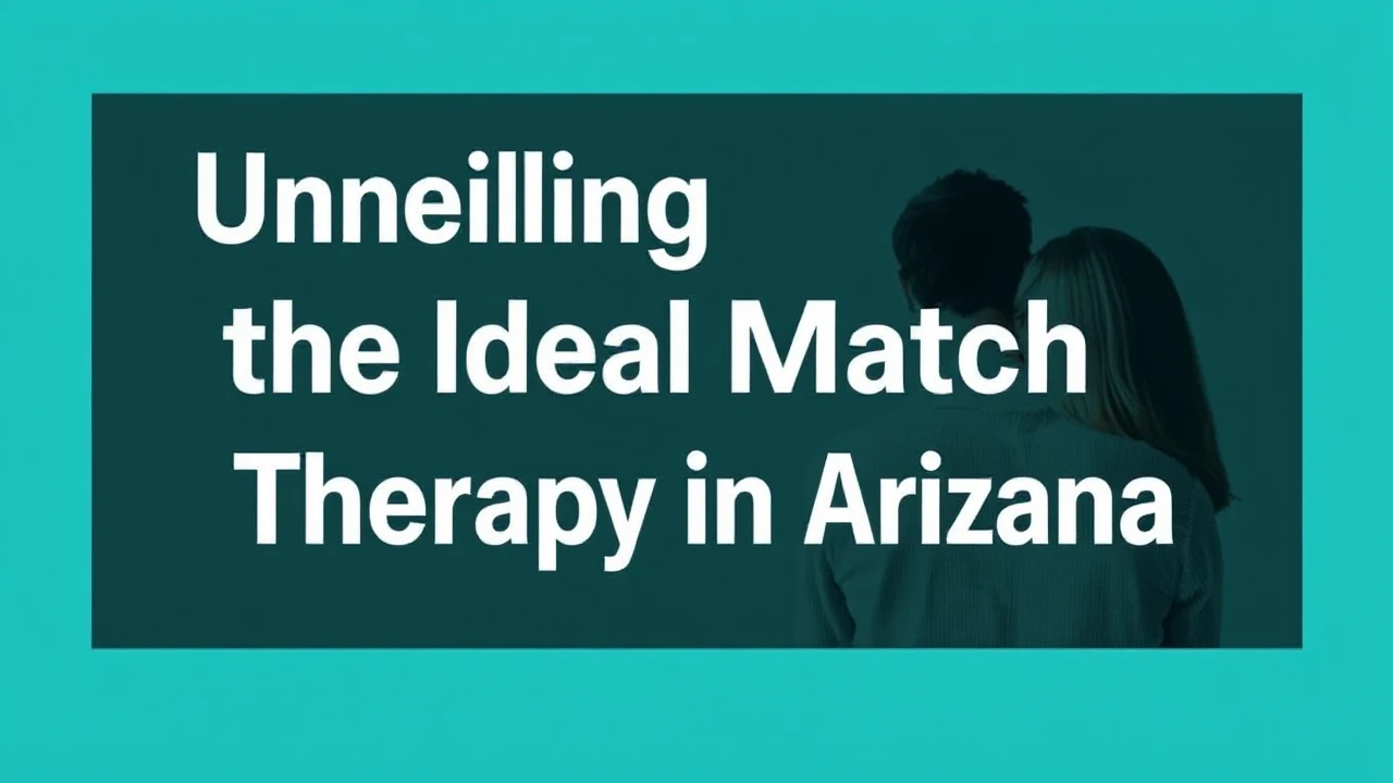 Unveiling the Ideal Match for Therapy in Arizona