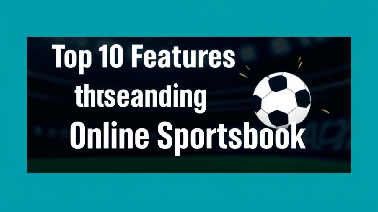 Top 10 Features of an Outstanding Online Sportsbook