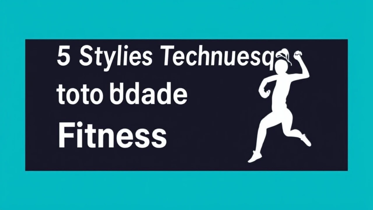 5 Stylish Techniques to Upgrade Your Fitness Lifestyle