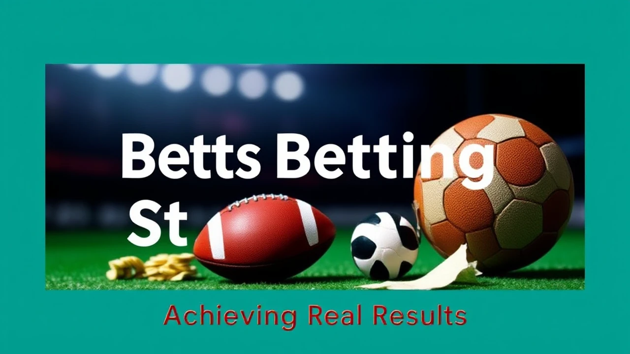 Sports Betting Strategies - Achieving Real Results