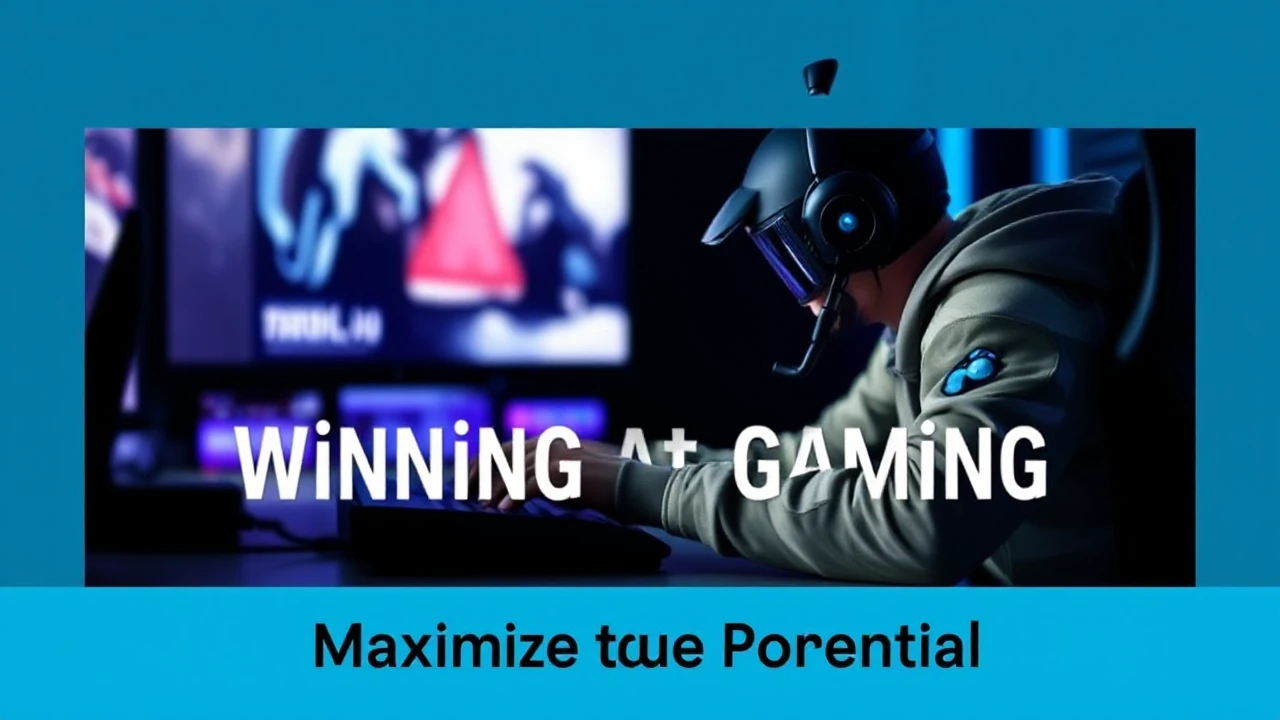 Maximize Your Potential: Top Strategies for Winning at Gaming