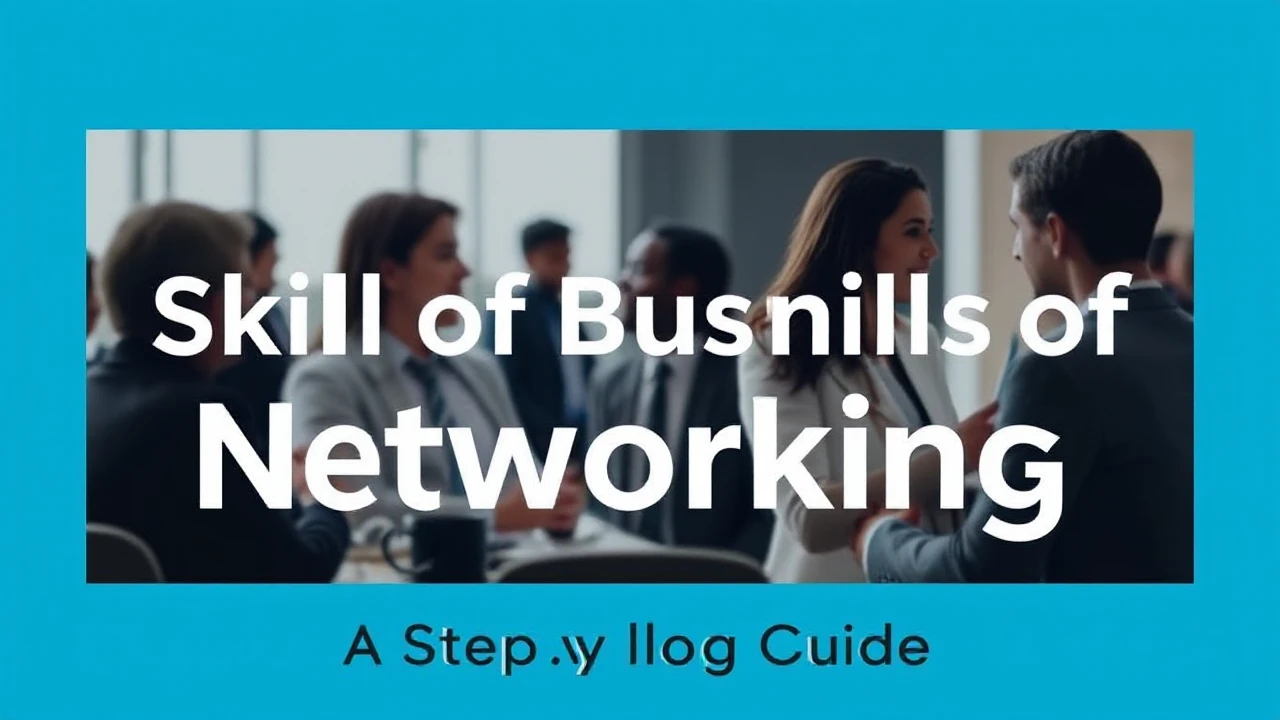 Perfecting the Skill of Business Networking: A Step-by-Step Guide