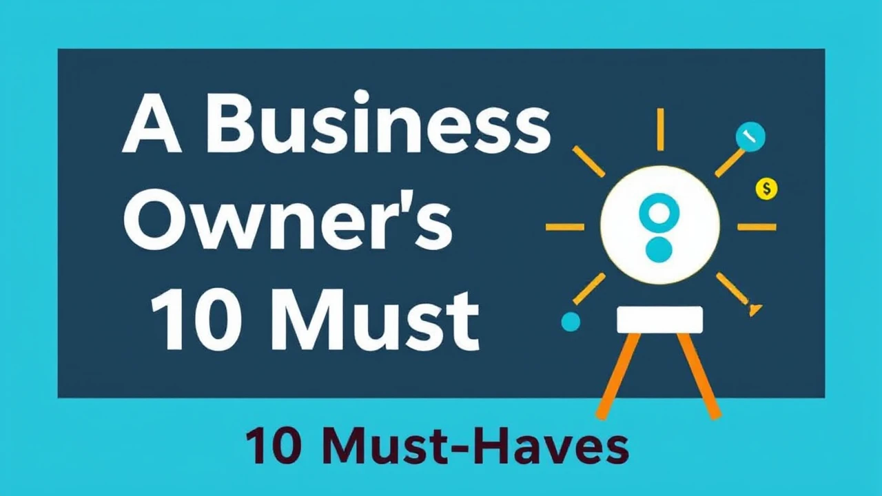 A Business Owner's Guide to Essential Tools: 10 Must-Haves
