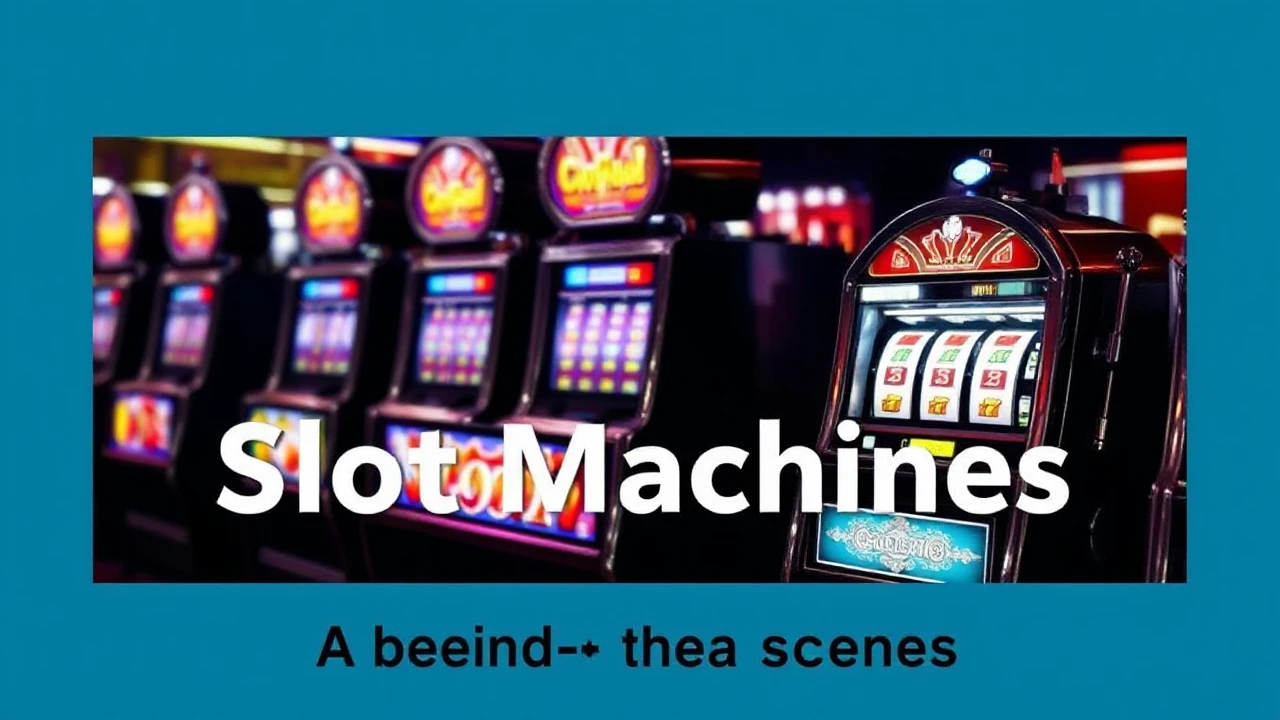 Unlocking the Secrets of Slot Machines: A Behind-the-Scenes Look