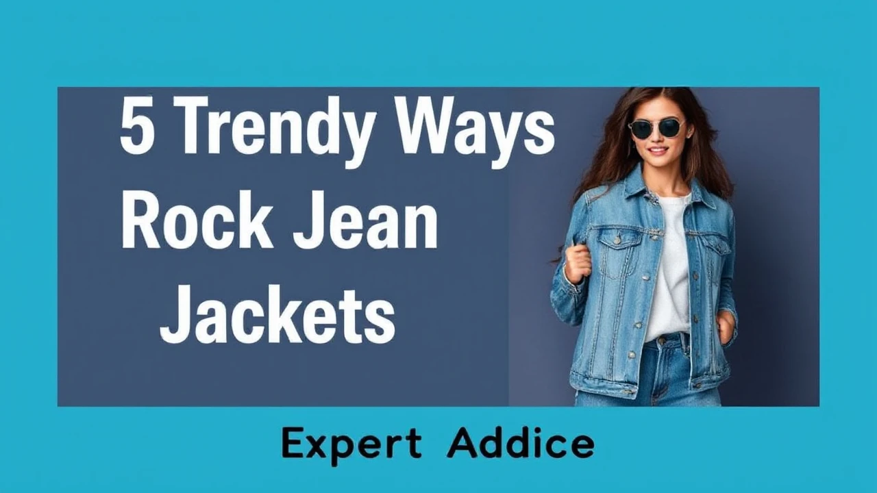 5 Trendy Ways to Rock Jean Jackets This Season: Expert Advice