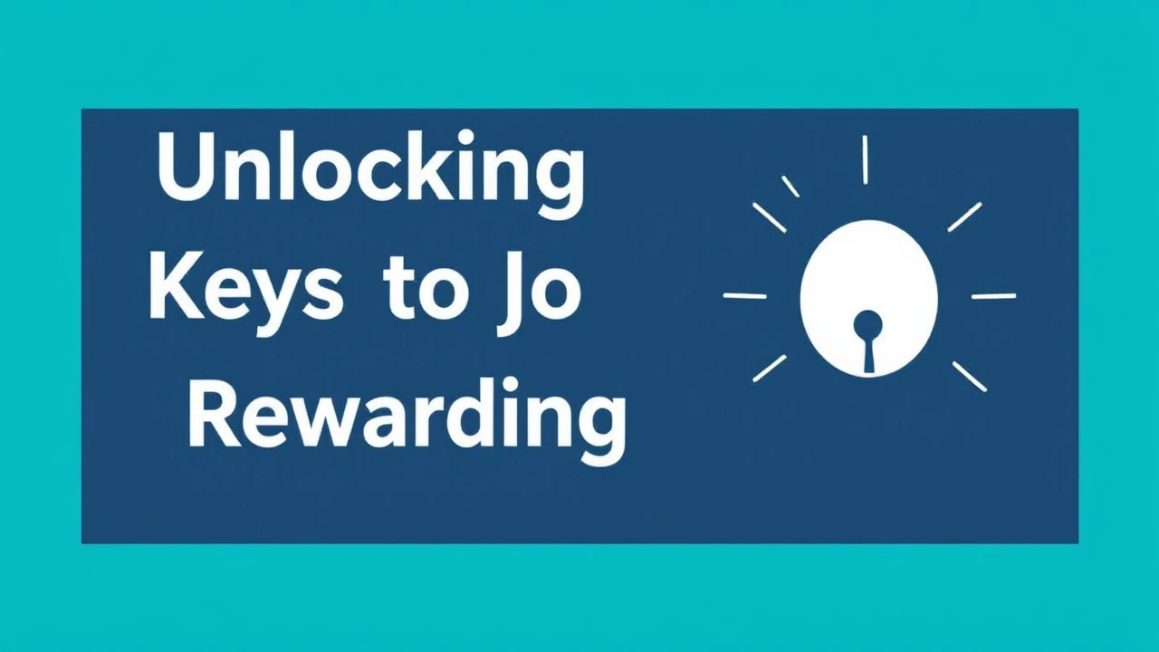 Unlocking the Keys to a Joyful and Rewarding Lifestyle