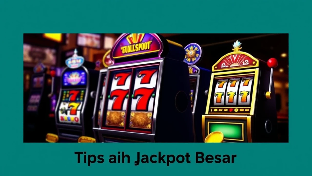 Tips Meraih Jackpot Besar di Mesin Slot