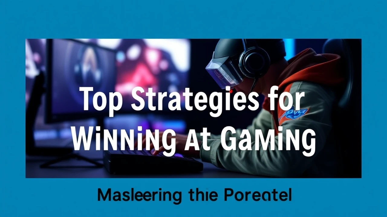 Unleash Your Potential: Top Strategies for Winning at Gaming