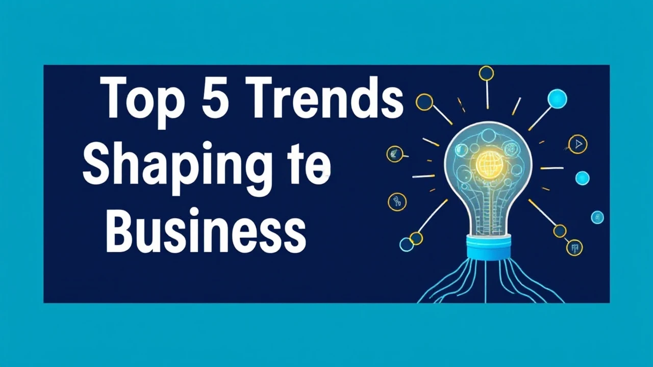 Delving into the Top 5 Trends Shaping the Future of Business Innovation