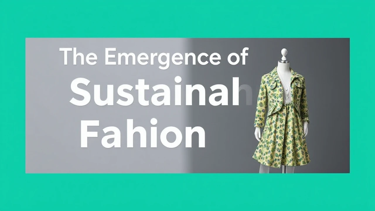 The Emergence of Sustainable Fashion: An Extensive Manual