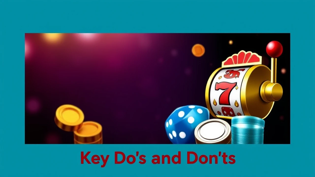 Mastering Casino Slots: Key Do's and Don'ts