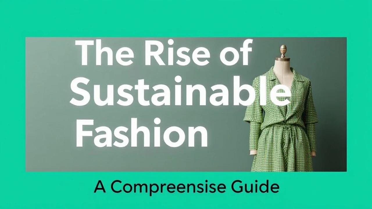 The Rise of Sustainable Fashion: A Comprehensive Guide